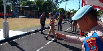 Bentuk Kesiapan Hadapi Potensi Fenomena El Nino, Kodim 1310/Bitung Bersinergi bersama Pemerintah dan Instansi Terkait Gelar Apel Kesiapsiagaan Tanggap Bencana