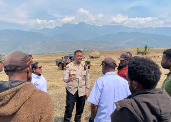 Polres Jayawijaya Matangkan Pengamanan Festival Budaya Lembah Baliem Ke-34, Lakukan Rapat Koordinasi dan Peninjauan Lokasi