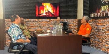Polda Papua Barat Gelar Podcast Bersama Basarnas, BMKG, dan Dinas Kehutanan Bahas Kesiapsiagaan Menghadapi El Niño