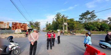 Satlantas Polres Jayawijaya Intensifkan Pelayanan dan Pengamanan, Arus Lalu Lintas Wamena Tetap Aman dan Tertib
