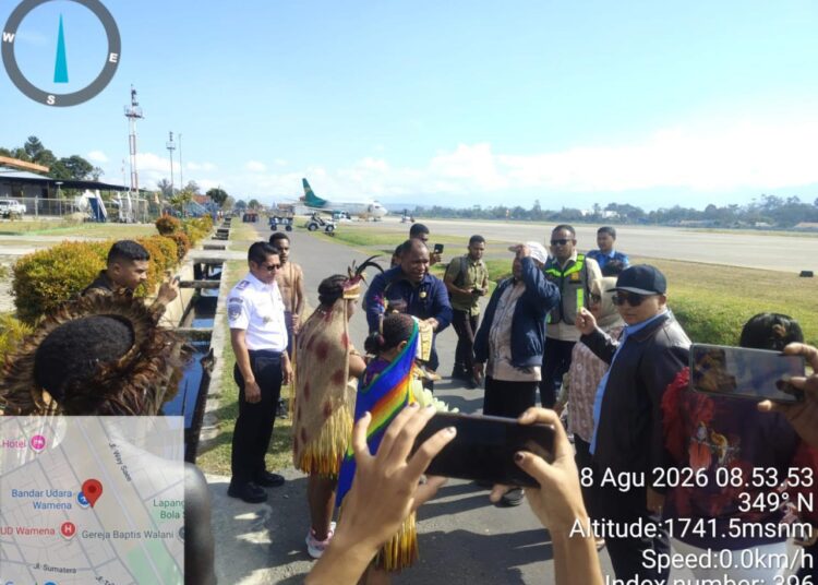 Kepala Kejaksaan Negeri Jayawijaya yang Baru Tiba di Wamena, Disambut Bupati dan Kepala UPBU Bandara Wamena