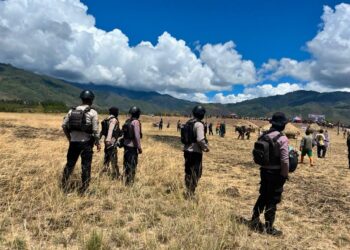 Polres Jayawijaya Amankan Festival Lembah Baliem di Distrik Walesi, Kegiatan Berlangsung Aman dan Kondusif