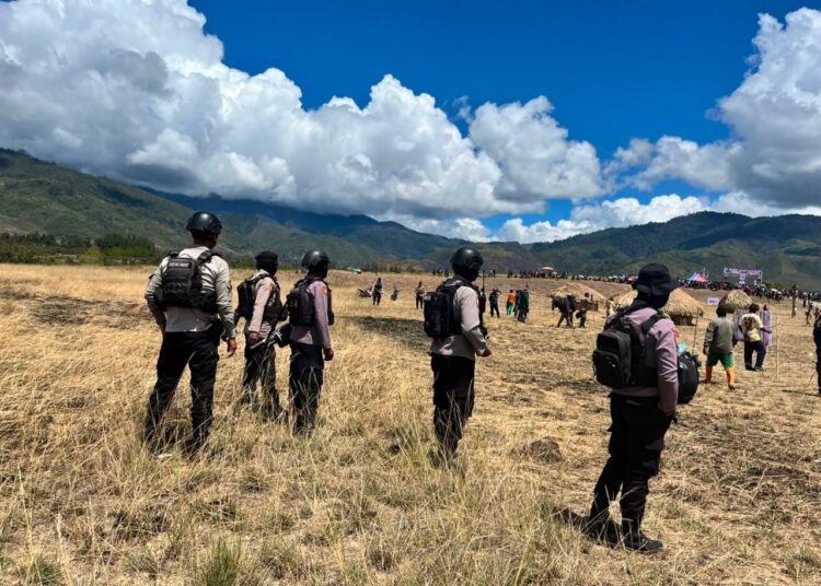 Polres Jayawijaya Amankan Festival Lembah Baliem di Distrik Walesi, Kegiatan Berlangsung Aman dan Kondusif