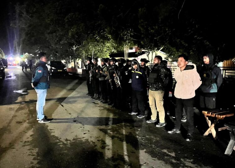 Regu Siaga 3 Polres Jayawijaya Intensifkan Patroli, Jaga Kamtibmas Wamena Tetap Aman dan Kondusif