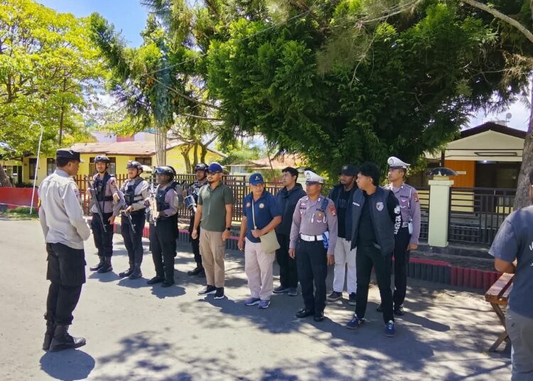 Satlantas Polres Jayawijaya Respons Cepat Kecelakaan Lalu Lintas, Pastikan Korban Mendapat Penanganan Medis
