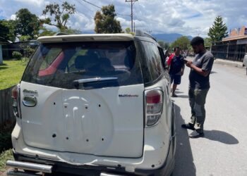 Patroli Gabungan Jaga Kamtibmas, Polres Jayawijaya Pastikan Wamena Tetap aman dan Kondusif