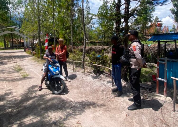 Polsek Kurulu Pastikan Keamanan Wisatawan Dan Aktivitas Masyarakat Tetap aman dan Kondusif