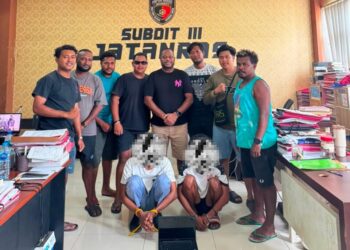 Dua Remaja Diamankan Tim Jatanras Polda Papua Barat Terkait Pencurian Laptop