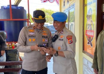Polres Jayawijaya Perkuat Pengawasan Internal, Cek Handphone Personel Cegah Judol dan Pinjol