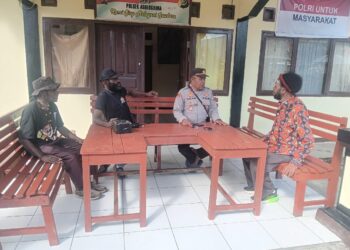 Polsek Asologaima Bangun Komunikasi Humanis dengan Tokoh Masyarakat, Jaga Kamtibmas Bersama