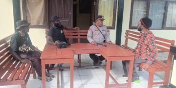 Polsek Asologaima Bangun Komunikasi Humanis dengan Tokoh Masyarakat, Jaga Kamtibmas Bersama