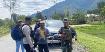 Polres Jayawijaya Jaga Kamtibmas Dan Hadir Melayani Masyarakat di Kurulu