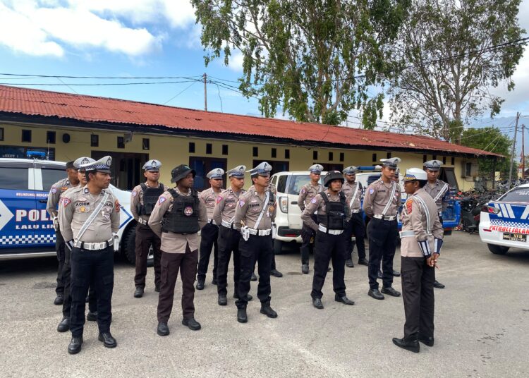Polres Jayawijaya Tingkatkan Keselamatan Dan Kelancaran Lalu Lintas di Wamena