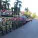 Kenang Perjuangan dan Jasa Para Pahlawan dalam Merebut Kemerdekaan, Dandim 1310/Bitung Bersama Pejabat Forkopimda Bitung Ikuti Upacara Taptu dan Pawai Obor HUT ke-81 RI