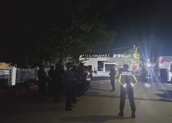 Satuan Samapta Polres Jayawijaya Patroli dan Respon Cepat Gangguan Kamtibmas di Wamena