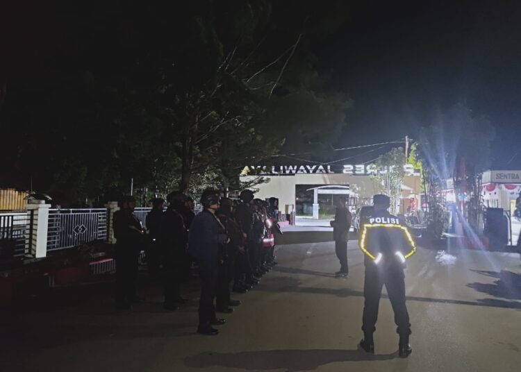 Satuan Samapta Polres Jayawijaya Patroli dan Respon Cepat Gangguan Kamtibmas di Wamena