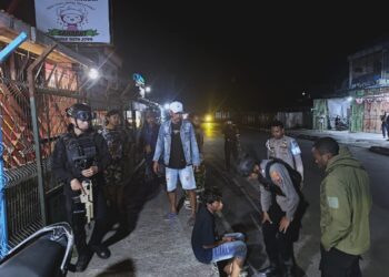 Polres Jayawijaya Intensifkan Patroli Kryd Jaga Kamtibmas Pasca Konflik Sosial di Wamena