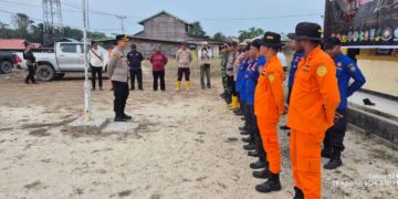 Kapolres Teluk Bintuni Kunjungi LNG Tangguh, Pementuk Pos Karhutla dan Pastikan Personel Maksimalkan Pemadaman