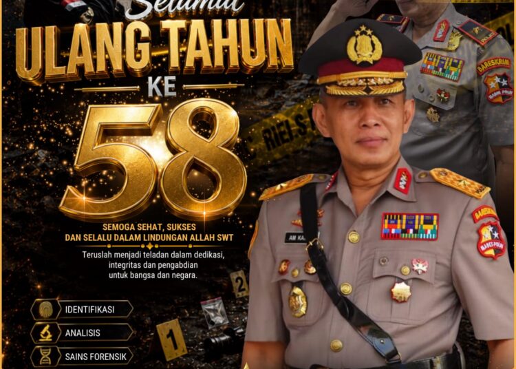 Selamat Ulang Tahun ke-58, Brigjen Pol Drs. Ahmad Mustofa Kamal, SH., M.I.Kom: Teladan Perwira Polri yang Berakhlak dan Berilmu
