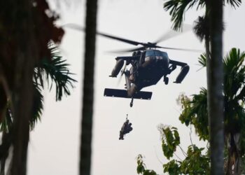 SOF TNI Dan Negara Sahabat Gelar Strike And Raid Operation