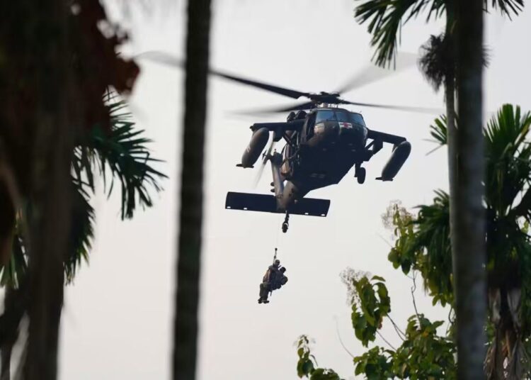 SOF TNI Dan Negara Sahabat Gelar Strike And Raid Operation