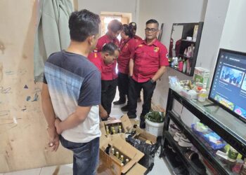 Polres Jayawijaya Intensifkan Penertiban Miras, Puluhan Botol Anggur Merah dan Miras Lokal Diamankan