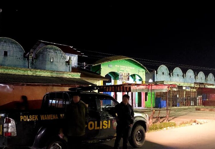 Polsek Wamena Kota Tingkatkan Patroli Malam, Respons Informasi Masyarakat dan Jaga Kamtibmas