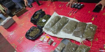 Sat Resnarkoba Polres Jayawijaya Amankan 12 Plastik Ganja di Pasar Wouma