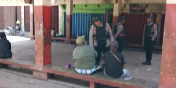 Polsek Kawasan Bandara Wamena Intensifkan Pengamanan dan Monitoring Aktivitas Penerbangan Selama 1 X 24 Jam