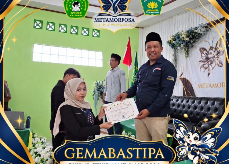 Arifianti Puspitasari, Perwakilan Penyematan Mahasiswa STKIP Ajak Mahasiswa Semangat Raih Masa Depan