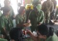 Bantu Warga Penuhi Kebutuhan Pokok dengan Harga Terjangkau, Kodim 1310/Bitung Ikut Berptartisipasi dalam Kegiatan Bazar Murah Peringati HUT ke-81 TNI