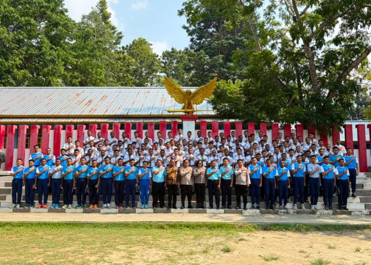 Biro SDM Polda Papua Barat Dampingi Tim Peneliti Lemdiklat Polri (Akpol) Gelar Dianmas di SMA Taruna Kasuari Nusantara