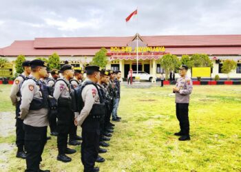 Patroli Reaksi Cepat Regu Siaga I Polres Jayawijaya Amankan Sejumlah Barang Bukti dan Musnahkan 5 Botol Cap Tikus