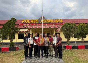 Sat Binmas Polres Jayawijaya Koordinasi Implementasi UU KUHP dan Penandatanganan Perjanjian Kerja Sama
