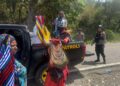 Polsek Bolakme Laksanakan Patroli ke Distrik Tagime dan Bantu Masyarakat Menuju Rumah Duka