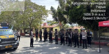 Regu Siaga 2 Polres Jayawijaya Laksanakan Patroli, Sweeping dan Respon Gangguan Kamtibmas di Wamena