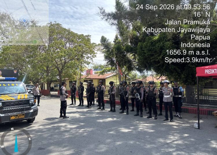 Regu Siaga 2 Polres Jayawijaya Laksanakan Patroli, Sweeping dan Respon Gangguan Kamtibmas di Wamena