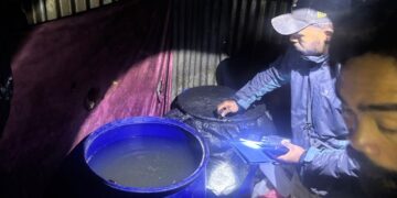 Polres Jayawijaya Amankan Miras Lokal dan Peralatan Produksi dalam Razia di Wamena