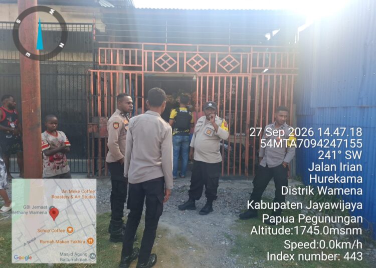 Polres Jayawijaya, Regu 2 Samapta Bantu Kembalikan Anak Hilang kepada Ibunya