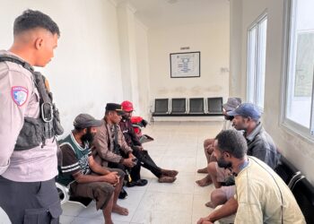 Polres Jayawijaya, Sat Lantas Respons Kecelakaan Lalu Lintas di Jalan Hom-Hom