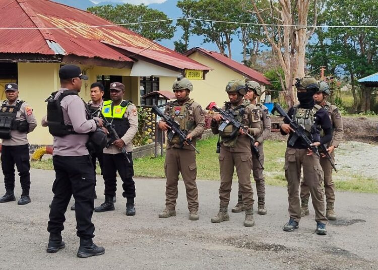 Polsek Kurulu Bersama Satgas ODC Laksanakan Patroli Dialogis dan Razia di Jalur Trans Wamena-Jayapura