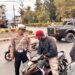Sat Lantas Polres Jayawijaya Hadir Berikan Pelayanan Humanis Melalui Strong Point Pagi