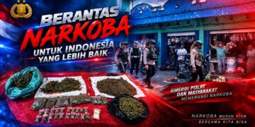 Polres Jayawijaya Amankan Lebih dari 1 Kilogram Ganja dalam Razia di Pasar Wouma