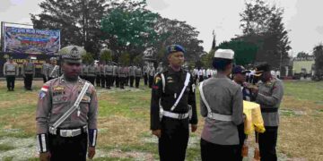 Polres Jayawijaya Gelar Pasukan Operasi Keselamatan Cartenz 2026, Ajak Masyarakat Utamakan Keselamatan di Jalan