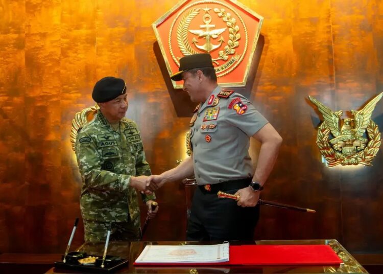 Panglima TNI dan Kapolri Perkuat Soliditas dan Sinergi TNI-Polri