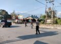 Satlantas Polres Jayawijaya Gelar Strong Point Pagi, Wujudkan Pelayanan Humanis kepada Masyarakat