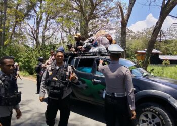 Unit Patroli Reaksi Cepat Polres Jayawijaya Gelar Patroli Kota dan Razia, Pastikan Aktivitas Warga Wamena Aman dan Nyaman
