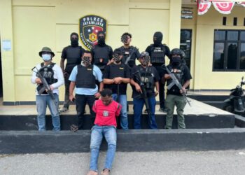 Tim Opsnal Reskrim Polres Jayawijaya Tangkap Residivis Pencurian dengan Kekerasan, Pelaku Tak Berkutik Saat Dibekuk
