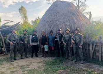 Polsek Asologaima Hadir di Tengah Warga, Jaga Kamtibmas Tetap Aman