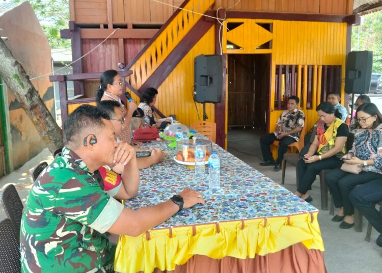 Satukan Langkah dan Perkuat Sinergi Lintas Sektoral, Danramil 1310-03/Likupang Hadir pada Rakor yang Digelar Pemerintah Kecamatan Likupang Timur